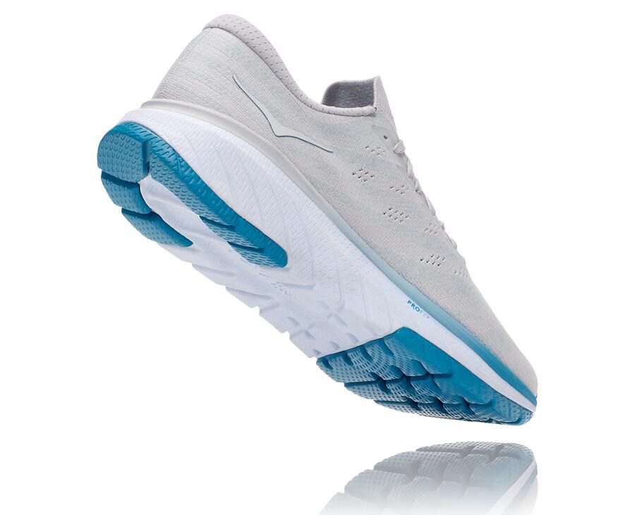 Chaussure Running Hoka One One Cavu 3 Homme - Blanche/Bleu - MKC-954160